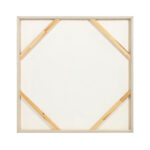 LIGHT MOUNT B ΠΙΝΑΚΑΣ ΔΙΑΚΟΣΜΗΤΙΚΟΣ ΜΕ ΚΟΡΝΙΖΑ 80x80x3.8cm ΚΑΜΒΑΣ BEIGE BEIGE ΞΥΛΟ ΦΥΣΙΚΟ 033172 - Image 5