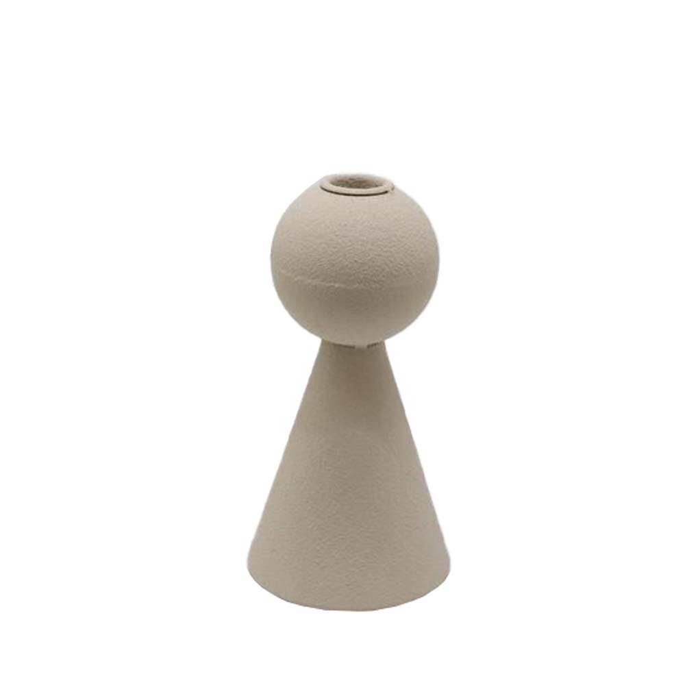 033223-8CFds-first-_1 HALO ΚΗΡΟΠΗΓΙΟ 9x9x17.5cm ΜΕΤΑΛΛΟ ΜΠΕΖ 033223 - Image 1