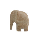 TENGO.B ΔΙΑΚΟΣΜΗΤΙΚΟ ΕΛΕΦΑΝΤΑΣ 16.5x9x18cm POLYRESIN ΜΕΛΙ ΛΕΥΚΟ 033279
