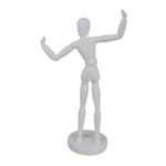 BALLO CORPO.3 ΔΙΑΚΟΣΜΗΤΙΚΟ ΣΩΜΑ 21x10.5x35cm POLYRESIN ΛΕΥΚΟ 033294