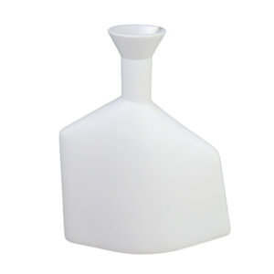 WAZOO ΔΙΑΚΟΣΜΗΤΙΚΟ ΒΑΖΟ 20x7x25.5cm POLYRESIN ΛΕΥΚΟ 033304