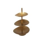 SERVITE ΟΡΝΤΕΒΙΕΡΑ 32x27.5x49cm ΜΕΤΑΛΛΟ ΧΡΥΣΟ ΜΕΤΑΛΛΙΚΟ 033310