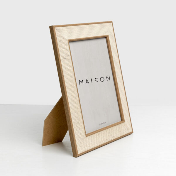 ORGANIC ΚΟΡΝΙΖΑ 18.1x1.4x23.18cm POLYRESIN BEIGE ΚΑΦΕ ΓΥΑΛΙ 033323 - Image 2