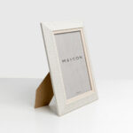 ARTISTIC ΚΟΡΝΙΖΑ 18.2x1.5x23.3cm POLYRESIN ΛΕΥΚΟ BEIGE ΓΥΑΛΙ 033332 - Image 2