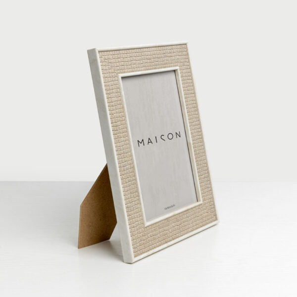 ESTRAZZO ΚΟΡΝΙΖΑ 18.6x1.4x23.7cm POLYRESIN PURO ΓΚΡΙ ΓΥΑΛΙ 033339 - Image 2