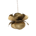 BLOSSOM ΦΩΤΙΣΤΙΚΟ ΚΡΕΜΑΣΤΟ 56.5x56.5x43cm ΜΕΤΑΛΛΟ BROWN GOLD 033363