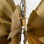 BLOSSOM ΦΩΤΙΣΤΙΚΟ ΚΡΕΜΑΣΤΟ 71x71x50cm ΜΕΤΑΛΛΟ BROWN GOLD 033364 - Image 5