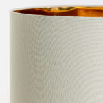 OCTOPUS ΦΩΤΙΣΤΙΚΟ ΕΠΙΤΡΑΠΕΖΙΟ 30x30x66cm POLYRESIN ΛΕΥΚΟ ΥΦΑΣΜΑ ΓΚΡΙ ΛΕΥΚΟ 034150 - Image 5