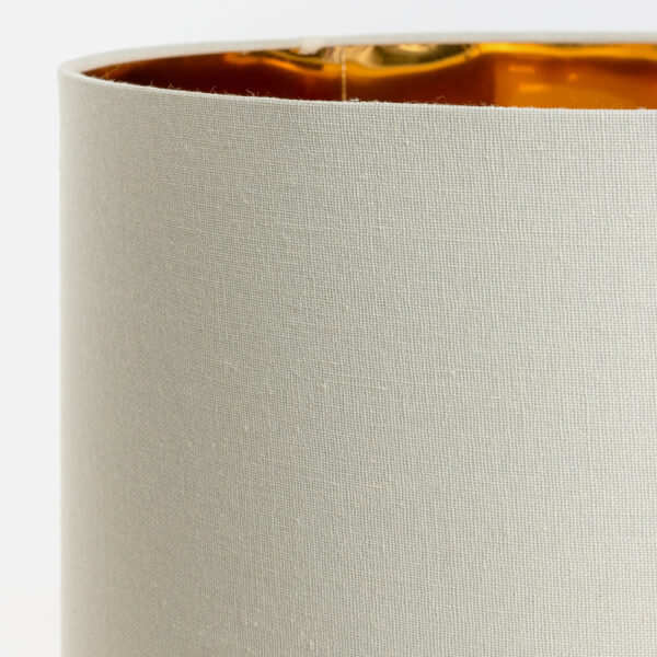 OCTOPUS ΦΩΤΙΣΤΙΚΟ ΕΠΙΤΡΑΠΕΖΙΟ 30x30x66cm POLYRESIN ΛΕΥΚΟ ΥΦΑΣΜΑ ΓΚΡΙ ΛΕΥΚΟ 034150 - Image 5