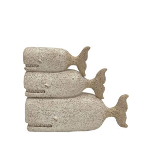 MONDO ΔΙΑΚΟΣΜΗΤΙΚΟ ΨΑΡΙ 22.7x8.2x17.6cm POLYRESIN ΜΠΕΖ ΚΑΦΕ 034151