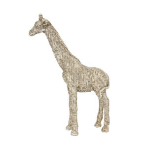 GIRAFFA N ΔΙΑΚΟΣΜΗΤΙΚΟ ΚΑΜΗΛΟΠΑΡΔΑΛΗ 19x7x28cm POLYRESIN ΜΠΕΖ ΚΑΦΕ 034164