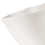 DINY ΒΑΖΟ 24x24x17cm ΚΕΡΑΜΙΚΟ ΑΣΠΡΟ 034431 - Image 2