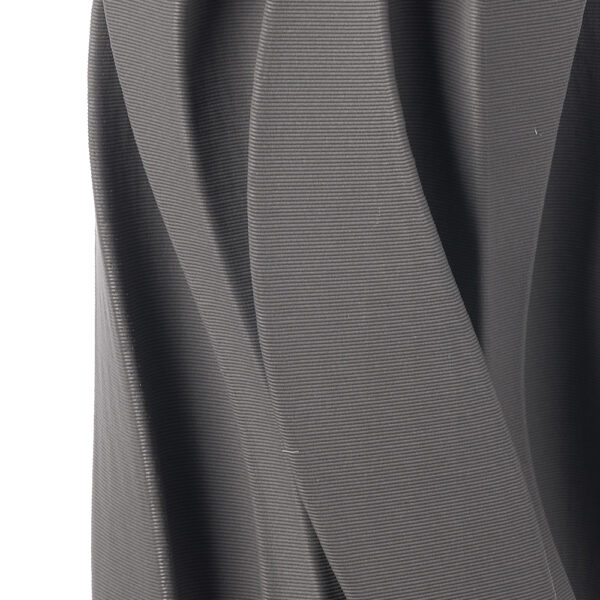 AURENE ΒΑΖΟ 14x14x33.5cm ΚΕΡΑΜΙΚΟ ΓΚΡΙ ΣΚΟΥΡΟ 034443 - Image 2