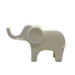 EVO ΔΙΑΚΟΣΜΗΤΙΚΟ ΕΛΕΦΑΝΤΑΣ 28.7x8.7x17.8cm POLYRESIN ΑΣΠΡΟ 034482