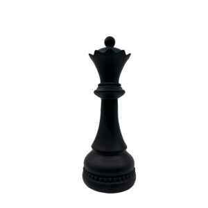 KNIGHTLINE ΔΙΑΚΟΣΜΗΤΙΚΟ ΠΙΟΝΙ 10x10x26cm POLYRESIN ΜΑΥΡΟ 034495