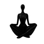 REGINA ΔΙΑΚΟΣΜΗΤΙΚΟ ΦΙΓΟΥΡΑ 24x10.5x29.5cm POLYRESIN ΜΑΥΡΟ 034497