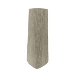 RESINA ΒΑΖΟ 11x11x30cm POLYRESIN ΜΠΕΖ 034510