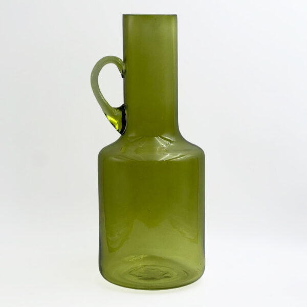 ARTISAN ΒΑΖΟ 14x14x35cm ΓΥΑΛΙ ΠΡΑΣΙΝΟ 034542 - Image 3