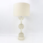 PRISMA ΦΩΤΙΣΤΙΚΟ ΕΠΙΤΡΑΠΕΖΙΟ 38x38x84cm RESIN ΜΠΕΖ ΛΙΝΟ ΜΠΕΖ 034584