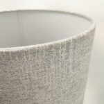 INIR ΦΩΤΙΣΤΙΚΟ ΕΠΙΤΡΑΠΕΖΙΟ 32x32x57cm ΚΕΡΑΜΙΚΟ ΜΠΕΖ ΛΙΝΟ ΓΚΡΙ 034594 - Image 4