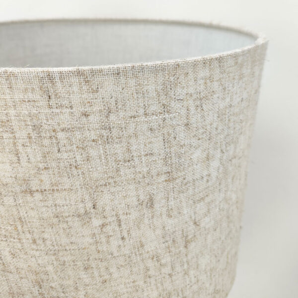STRIO ΦΩΤΙΣΤΙΚΟ ΕΠΙΤΡΑΠΕΖΙΟ 28x28x61cm RESIN ΜΠΕΖ ΛΙΝΟ ΜΠΕΖ 034599 - Image 4