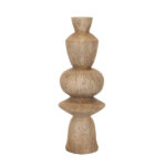AEON ΒΑΖΟ 25.5x25.5x71cm MgO ΓΚΡΙ ΑΝΤΙΚΕ ΑΝΟΙΧΤΟ 034768