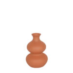REON ΒΑΖΟ 16x16x23.5cm ΚΕΡΑΜΙΚΟ ΠΟΡΤΟΚΑΛΙ 034775