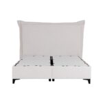 LONGWAVE ΚΡΕΒΑΤΙ ΜΕ ΑΠΟΘΗΚ. ΧΩΡΟ (ΓΙΑ ΣΤΡΩΜΑ 160x200cm) OFF WHITE 06-900 214x180x140cm 09-1991 - Image 4