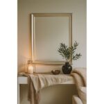 FRAME ΚΑΘΡΕΠΤΗΣ ΑΣΗΜΙ CHAMPAGNE 60x3x80cm 11-0121 - Image 2