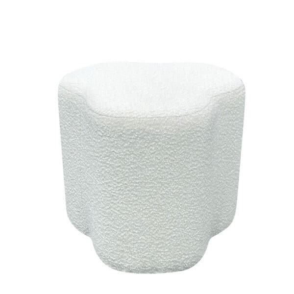 DAISY ΣΚΑΜΠΟ ΛΕΥΚΟ 48x48x42cm 16-0777 - Image 2