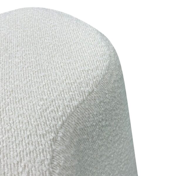 DAISY ΣΚΑΜΠΟ ΛΕΥΚΟ 48x48x42cm 16-0777 - Image 4