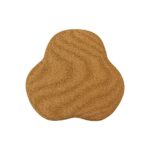 DAISY ΣΚΑΜΠΟ ΜΟΥΣΤΑΡΔΙ ΣΚΟΥΡΟ 48x48x42cm 16-0778 - Image 3