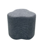 DAISY ΣΚΑΜΠΟ ΓΚΡΙ ΣΚΟΥΡΟ 48x48x42cm 16-0780