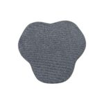 DAISY ΣΚΑΜΠΟ ΓΚΡΙ ΣΚΟΥΡΟ 48x48x42cm 16-0780 - Image 3