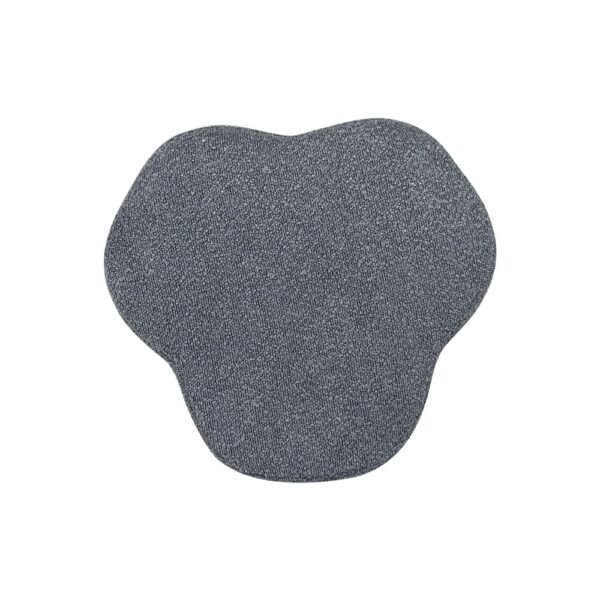 DAISY ΣΚΑΜΠΟ ΓΚΡΙ ΣΚΟΥΡΟ 48x48x42cm 16-0780 - Image 3