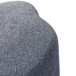 DAISY ΣΚΑΜΠΟ ΓΚΡΙ ΣΚΟΥΡΟ 48x48x42cm 16-0780 - Image 4