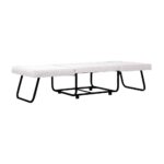 FOLD ΠΟΥΦ ΚΡΕΒΑΤΙ ΑΝΑΔΙΠΛΟΜΕΝΟ OFF WHITE 06-900 70x72x43 16-0891 - Image 2