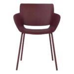 SEDIA ΚΑΡΕΚΛΑ MADDER BROWN 58x51x79.5cm 27-0212 - Image 2