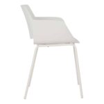 SEDIA ΚΑΡΕΚΛΑ OFF WHITE 58x51x79.5cm 27-0213 - Image 3
