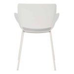 SEDIA ΚΑΡΕΚΛΑ OFF WHITE 58x51x79.5cm 27-0213 - Image 4