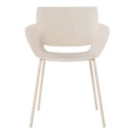 SEDIA ΚΑΡΕΚΛΑ BEIGE 58x51x79.5cm 27-0214 - Image 2