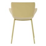 SEDIA ΚΑΡΕΚΛΑ ΚΙΤΡΙΝΟ PASTEL 58x51x79.5cm 27-0215 - Image 4