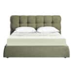 CHOCOLAT ΚΡΕΒΑΤΙ (ΓΙΑ ΣΤΡΩΜΑ 160x200cm) ΛΑΔΙ 223x185x108cm 40-0040 - Image 2