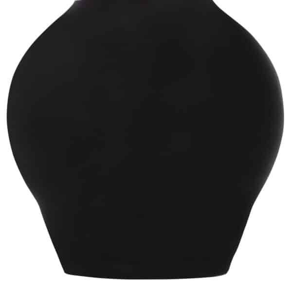 ΔΙΑΚΟΣΜΗΤΙΚΟ ΒΑΖΟ ΔΑΠΕΔΟΥ NEBULA HM4660.01M FIBER CEMENT ΜΑΥΡΟ--ΞΥΛΟ ΤΕΑΚ Φ45x148Υεκ - Image 6