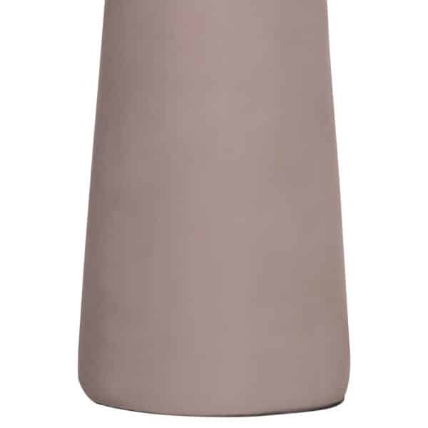 ΔΙΑΚΟΣΜΗΤΙΚΟ ΒΑΖΟ ΔΑΠΕΔΟΥ NEBULA HM4660.05L FIBER CEMENT TAUPE--ΞΥΛΟ ΤΕΑΚ Φ45x172Υεκ - Image 6