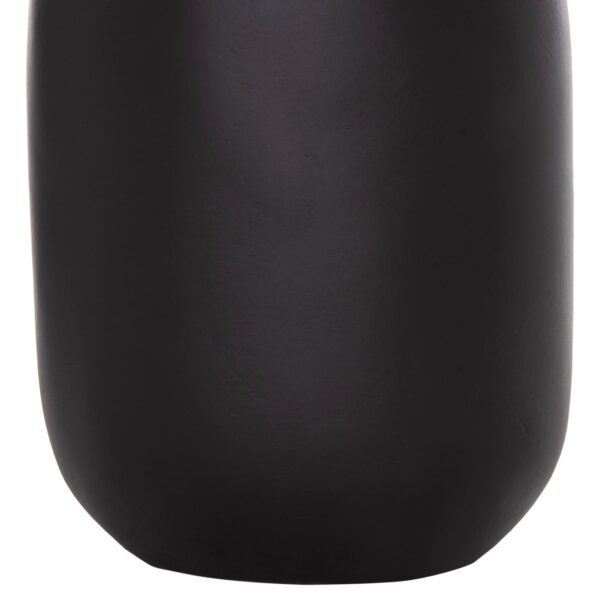 ΔΙΑΚΟΣΜΗΤΙΚΟ ΒΑΖΟ MIBO HM4688.01M ΤΕΡΑΚΟΤΑ ΜΑΥΡH--ΧΕΡΟΥΛΙΑ ΦΥΣΙΚΟ RATTAN Φ16,5x26Υεκ - Image 6