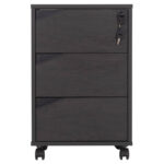 ΕΠΑΓΓΕΛΜΑΤΙΚΗ ΣΥΡΤΑΡΙΕΡΑ ΓΡΑΦΕΙΟΥ ΜΕ ΡΟΔΑΚΙΑ ROSEWOOD HM2108 40X42X60Y εκ. - Image 3