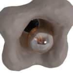 ΕΠΙΤΟΙΧΙΟ ΦΩΤΙΣΤΙΚΟ LUXON HM4701.03M FIBER CEMENT ΣΕ ΓΚΡΙ 28x15x28Υεκ. - Image 6