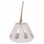 ΕΠΙΤΡΑΠΕΖΙΟ ΦΑΝΑΡΙ ERANTYL HM4696.02S ΛΕΥΚΟ FIBER CEMENT & ΧΕΡΟΥΛΙ RATTAN Φ25x17Yεκ. - Image 4