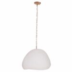 ΦΩΤΙΣΤΙΚΟ ΟΡΟΦΗΣ ΚΡΕΜΑΣΤΟ JAYLEN HM4703.02S FIBER CEMENT ΛΕΥΚΟ - Image 3